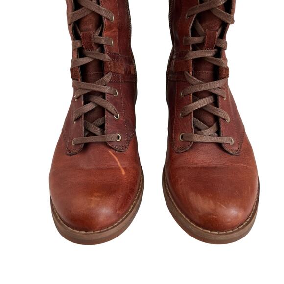 Timberland Earthkeepers Savin Hill Lace Up Leather Boots Size 9 - Picture 5 of 12